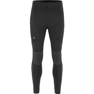 Fjällräven Men's Abisko Trekking Tights Pro Black-Iron Grey