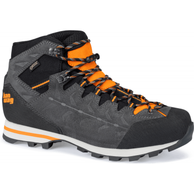 Hanwag Men's Makra Light Gtx Asphalt/Orange