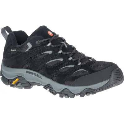 Merrell Men's Moab 3 Gore-Tex Black/Grey