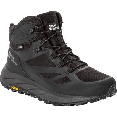 Jack Wolfskin Men's Terraventure Texapore Mid  Black
