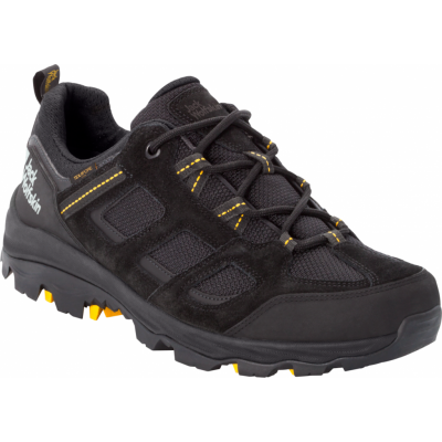 Jack Wolfskin Men's Vojo 3 Texapore Low Black/Burly Yellow XT