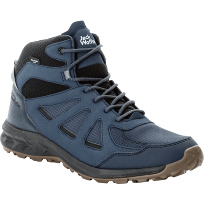 Jack Wolfskin Men's Woodland 2 Texapore Mid Night Blue