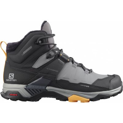 Salomon Men's X Ultra 4 Mid Winter Thinsulate CSWP Quiet Shade/Black/Warm Apricot