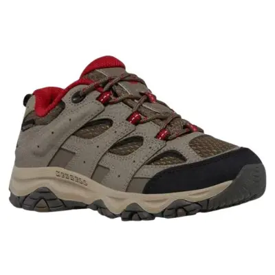 Merrell Moab 3 Low Waterproof Junior/Dam Boulder/Red