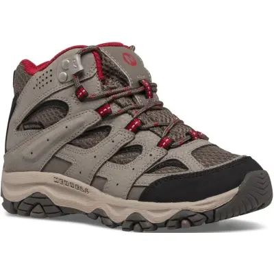 Merrell Moab 3 Mid Waterproof Junior/Dam Boulder/Red