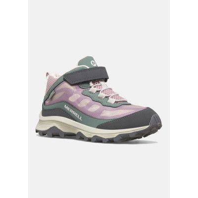 Moab Speed Mid A/C Wtrpf, Dusty Pink/Olive, 32,  Walkingskor