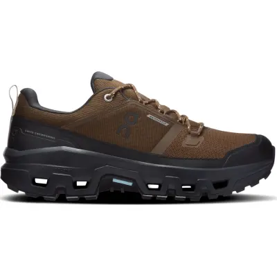 On Men's Cloudrock Low Waterproof Earth/Black