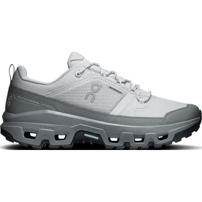 On Men's Cloudrock Low Waterproof Glacier-rock