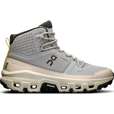 On Women's Cloudrock Mid Waterproof Alloy/Ice
