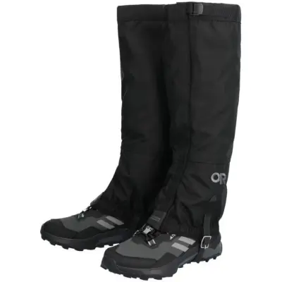 Outdoor Research M's Rocky Mountain High Gaiters Solid Black