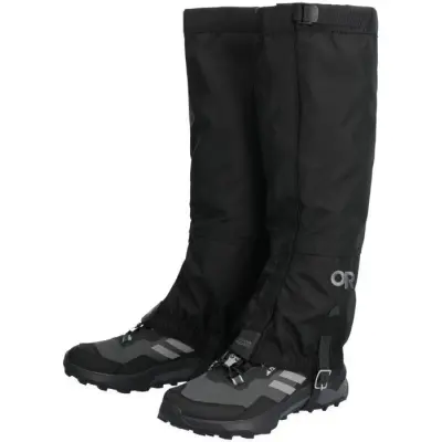 Outdoor Research M's Rocky Mountain High Gaiters Solid Black