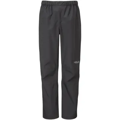 Rab W's Downpour Eco Full Zip Pants Black