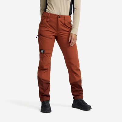 Range Pro Stretch Pants - Dam - Rusty Orange, Storlek:3XL - Dam>Byxor>Frilufts-&Vandringsbyxor