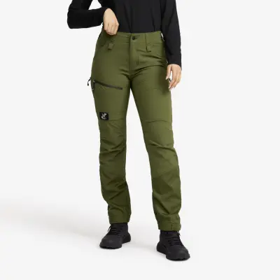Range Pro Stretch Pants - Dam - Cypress, Storlek:2XL - Dam>Byxor>Frilufts-&Vandringsbyxor