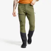 Range Pro Stretch Pants - Herr - Burnt Olive/Anthracite, Storlek:S - Friluftsbyxor&Fritidsbyxor