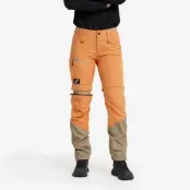 Range Pro Stretch Zip-off Pants - Dam - Caramel/Brindle, Storlek:S - Dam>Byxor>Zip-off Byxor