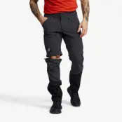 Range Pro Stretch Zip-off Pants - Herr - Anthracite/Black, Storlek:S - Byxor>Zip-off Byxor