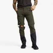 Range Pro Stretch Zip-off Pants - Herr - Forest Night/Anthracite, Storlek:S - Byxor>Zip-off Byxor