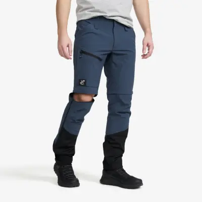 RVRC GP Pro Stretch Zip-Off Pants Herr Moonlit Ocean/Black, Storlek:XS