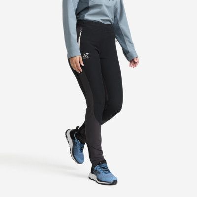 Ridge Trek Stretch Pants Dam Black/Anthracite, Storlek:XL