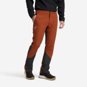 Ridge Trek Stretch Pants Herr Rusty Orange/Anthracite, Storlek:XL