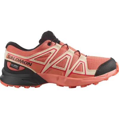 Salomon Junior Speedcross Waterproof Emberglow/tender Peach/fusion Coral