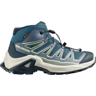 Salomon Junior's X Ultra Mid GORE-TEX Grisaille/Spellbound/Butterfly