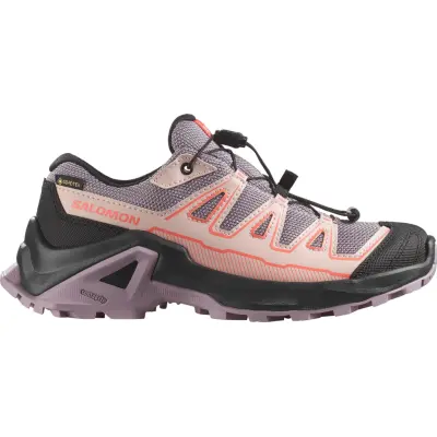 Salomon Kids' X Ultra GORE-TEX Nirvana/black/fusion Coral