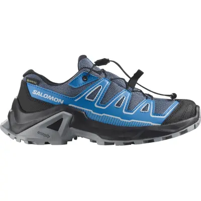 Salomon Kids' X Ultra GORE-TEX Turbulence/black/french Blue