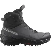 Salomon Men's Crosstrak Powder Waterproof Asphalt/Black/Sharkskin