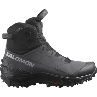 Salomon Men's Crosstrak Powder Waterproof Asphalt/Black/Sharkskin