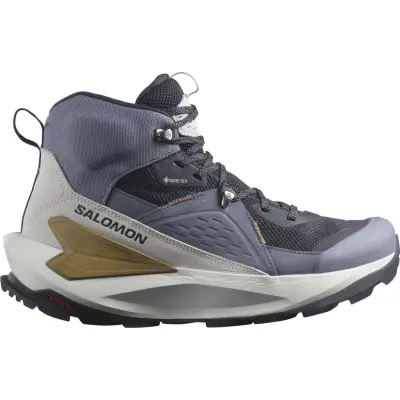 Salomon Men's Elixir Mid GORE-TEX Dark Navy/Grisaille/Gray Violet 100