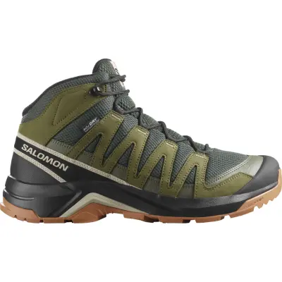 Salomon Men's X-Adventure Recon Mid GORE-TEX Peat/martini Olive/oxford Tan