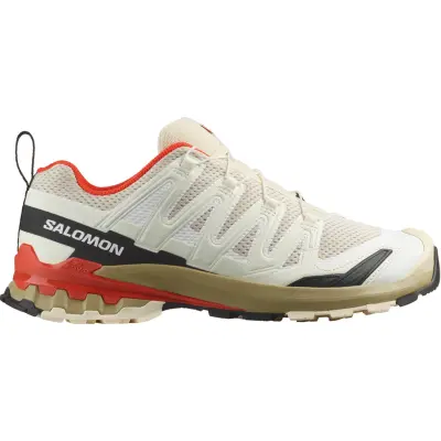 Salomon Men's XA Pro 3D V9 Almond Milk/Gray Green/Cherry Tomato