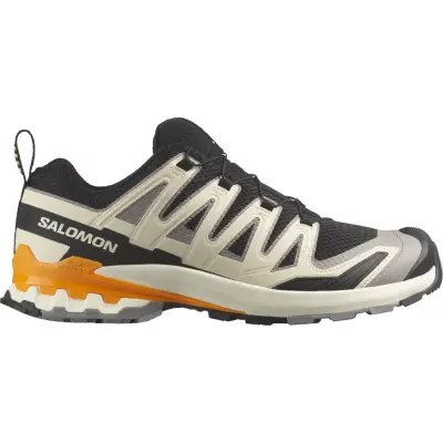 Salomon Men's XA Pro 3D V9 Black / Gull / Turmeric