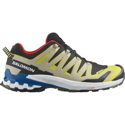 Salomon Men's XA Pro 3D V9 GORE-TEX Black/Buttercup/Lapis Blue