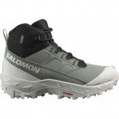 Salomon Women's Crosstrak Waterproof Agave Green/Black/Canary Green