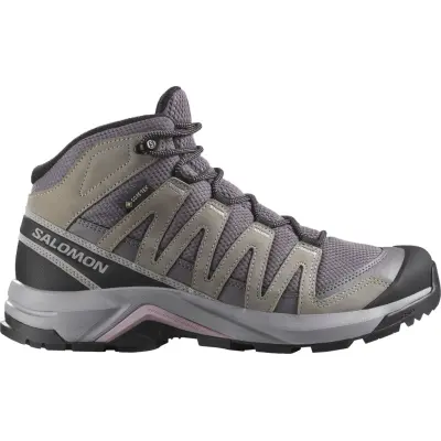 Salomon Women's X-Adventure Recon Mid GORE-TEX Excalibur/gull/nirvana