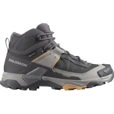 Salomon Women's X Ultra 5 Mid GORE-TEX Nine Iron/gull/soft Clay