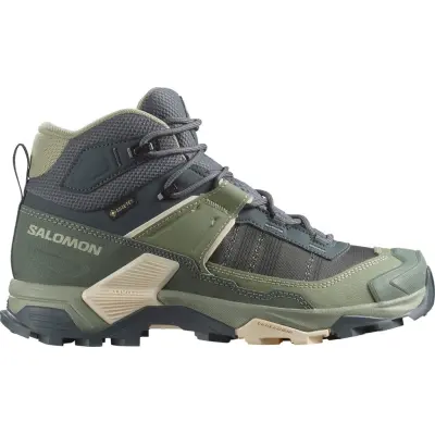 Salomon Women's X Ultra 5 Mid GORE-TEX Turbulence/sedona Sage/tender Peach