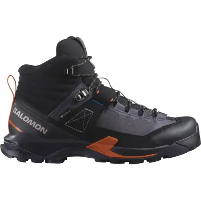 Salomon Women's X Ultra Alpine Mid GORE-TEX Nine Iron/Black/Red Orange