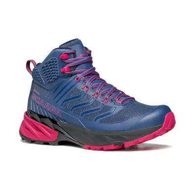 Scarpa Rush Mid GTX Wmn Blue-Fuxia