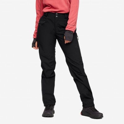 Silence Proshell Pants - Dam - Black/Anthracite, Storlek:M - Skalbyxor