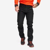 Silence Proshell Pants - Herr - Black/Anthracite, Storlek:XL - Skalbyxor