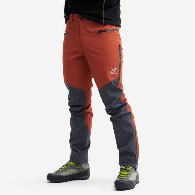 Silence Proshell 2.0 Pants - Herr - Rusty Orange, Storlek:2XL - Skalbyxor