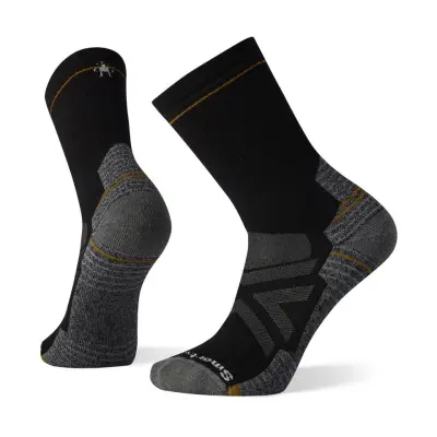 Smartwool Hike Full Cushion Crew Socks Black Black S