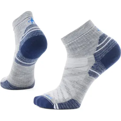 Smartwool Hike Targeted Cushion Ankle Socks Light Gray