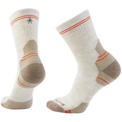 Smartwool W Hike Targeted Cushion Mid Crew Socks Moonbeam