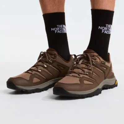 The North Face Men's Hedgehog GORE-TEX Hiking Shoes Garnet/Smokey Brown