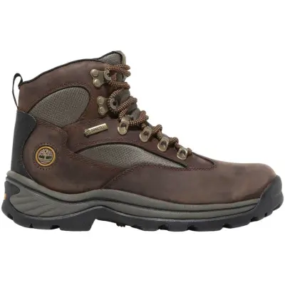 Timberland Womens Chocorua Mid Lace Up GTX Hiking Boot Dark Brown